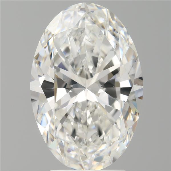 4.08 ct. oval Lab Grown Diamond front image