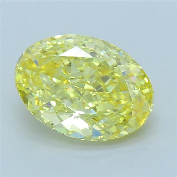 4.06 ct. oval Lab Grown Diamond front image