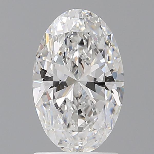 1.57 ct. oval Lab Grown Diamond front image