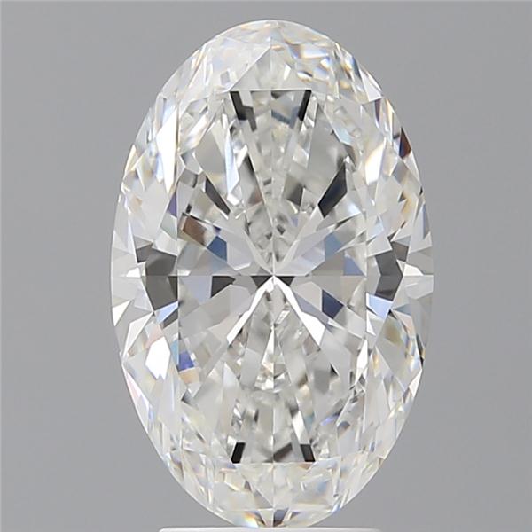 4.02 ct. oval Lab Grown Diamond front image