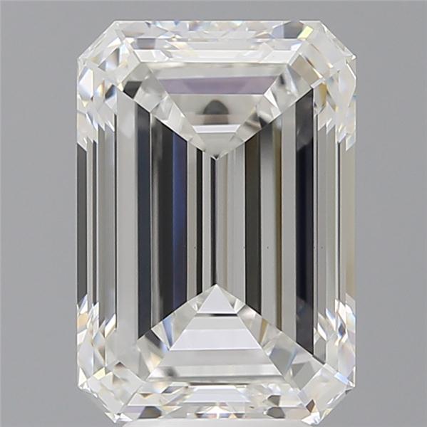 5.58 ct. emerald Lab Grown Diamond front image