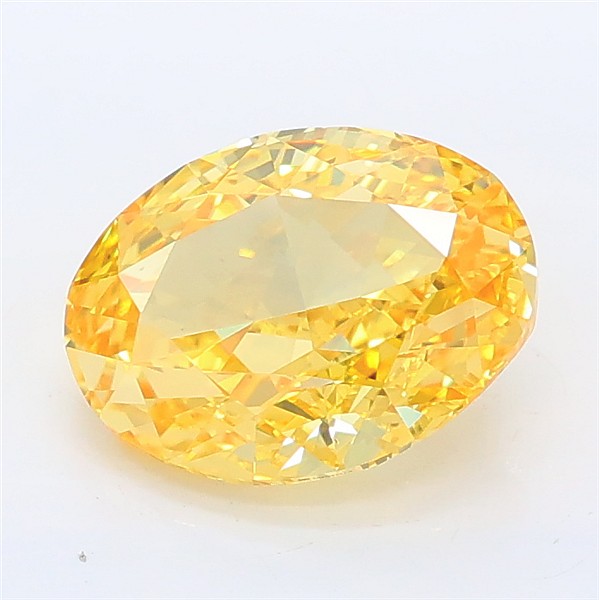 2.01 ct. oval Lab Grown Diamond front image