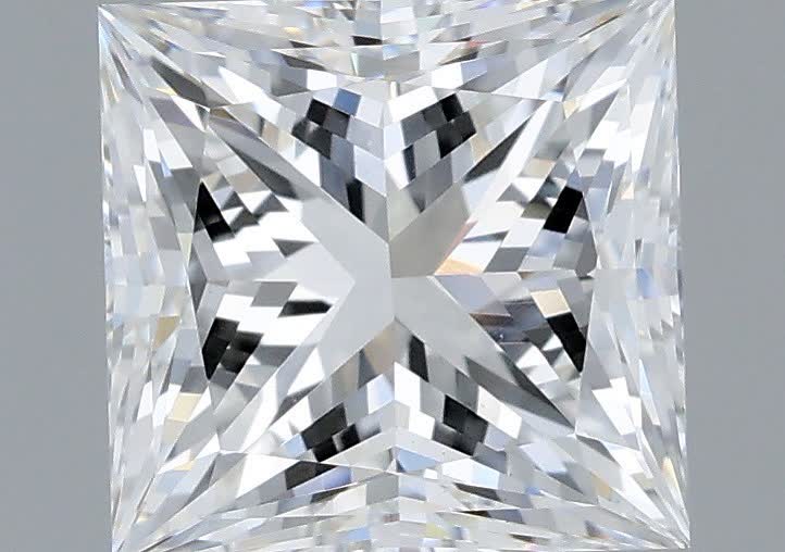 1.69 ct. princess Lab Grown Diamond front image