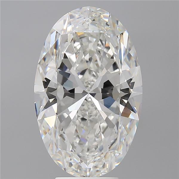 6.59 ct. oval Lab Grown Diamond front image