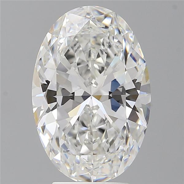 4.52 ct. oval Lab Grown Diamond front image