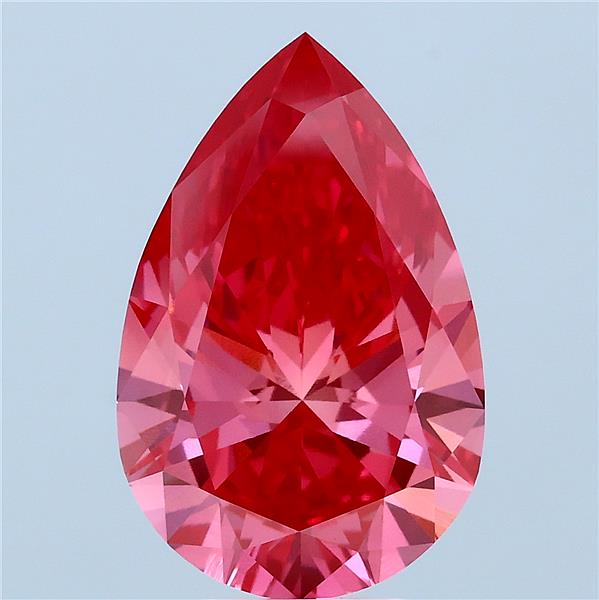 5.01 ct. pear Lab Grown Diamond front image