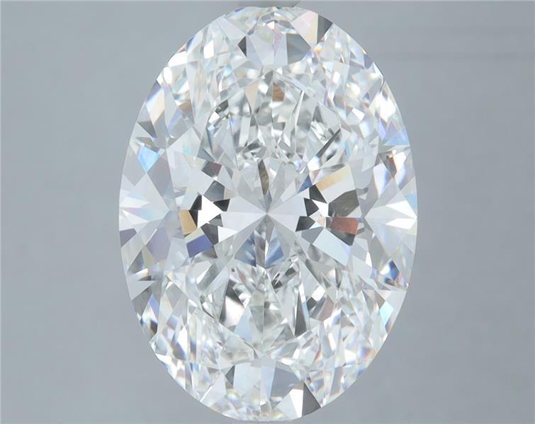 6.10 ct. oval Lab Grown Diamond front image