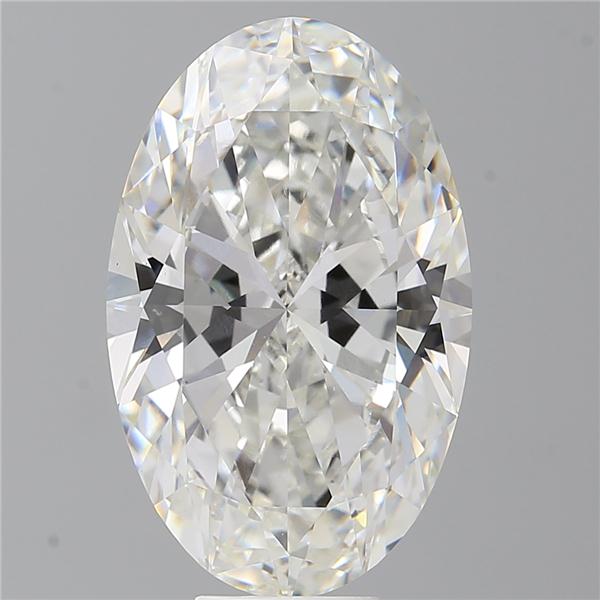10.09 ct. oval Lab Grown Diamond front image