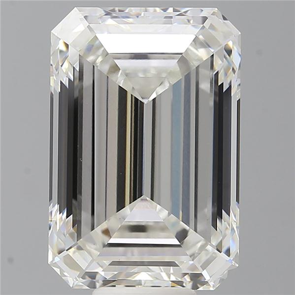 12.03 ct. emerald Lab Grown Diamond front image