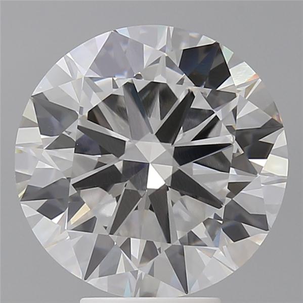 5.90 ct. round Lab Grown Diamond front image