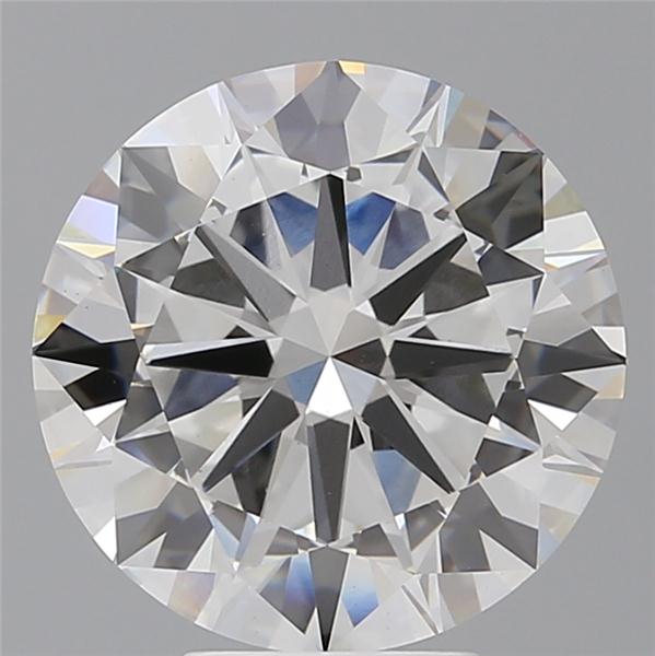6.02 ct. round Lab Grown Diamond front image