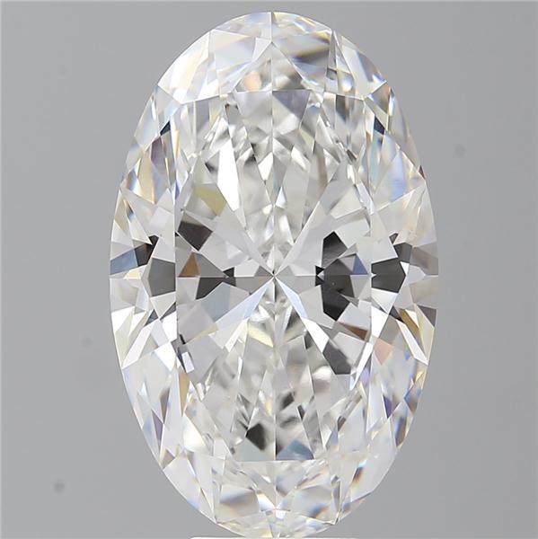 9.10 ct. oval Lab Grown Diamond front image