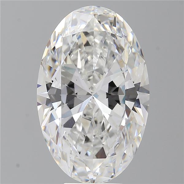 8.59 ct. oval Lab Grown Diamond front image