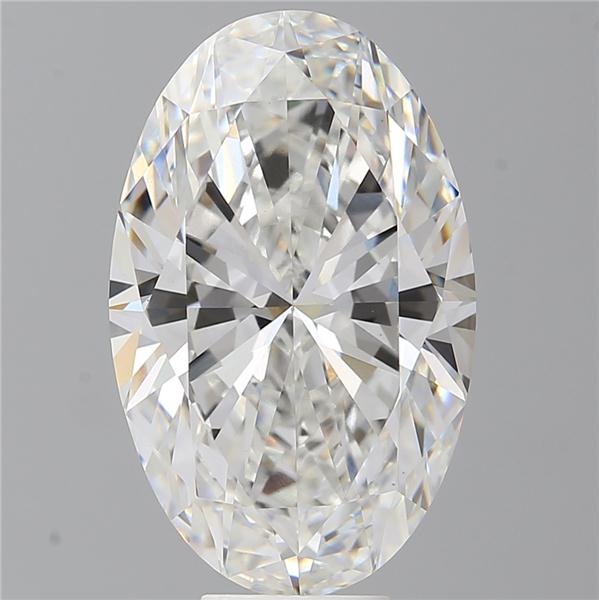 9.59 ct. oval Lab Grown Diamond front image