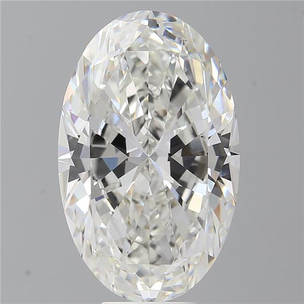 9.60 ct. oval Lab Grown Diamond front image