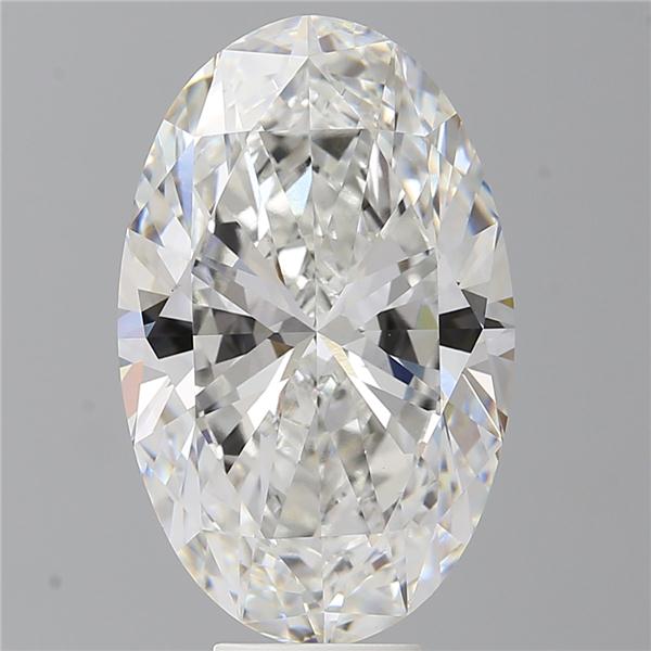 9.08 ct. oval Lab Grown Diamond front image