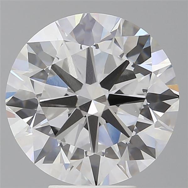 6.02 ct. round Lab Grown Diamond front image