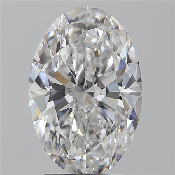 2.51 ct. oval Lab Grown Diamond front image