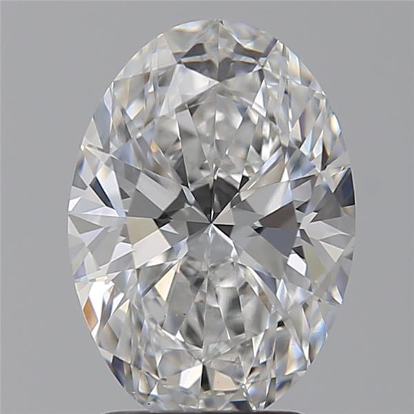 2.57 ct. oval Lab Grown Diamond front image