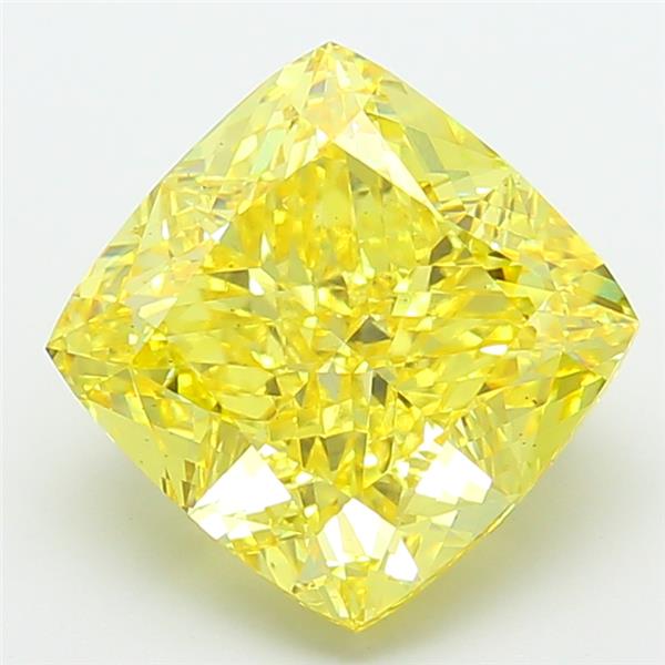 7.05 ct. cushion Lab Grown Diamond front image