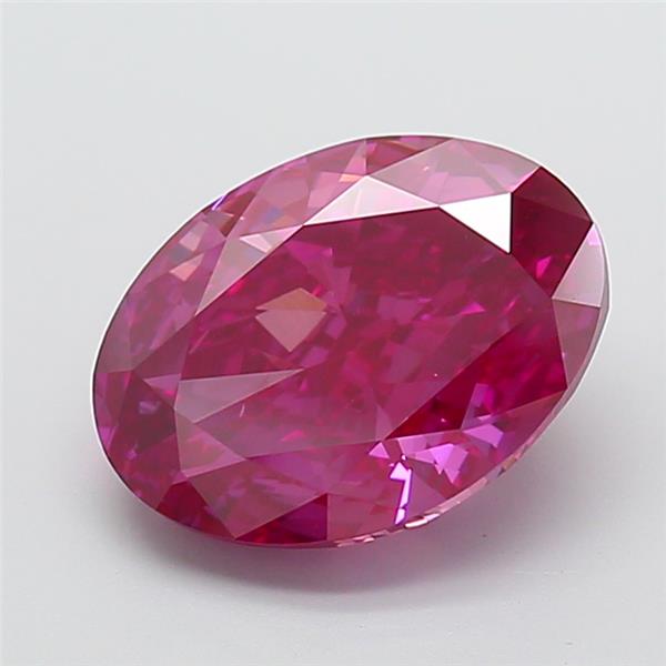 5.02 ct. oval Lab Grown Diamond front image