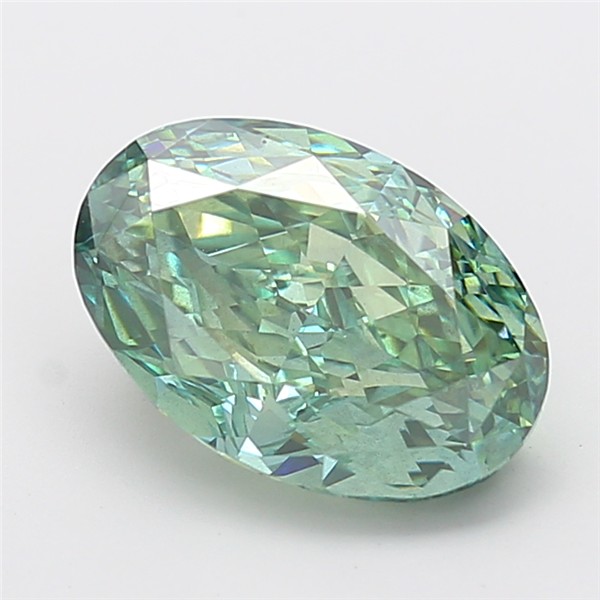 5.05 ct. oval Lab Grown Diamond front image