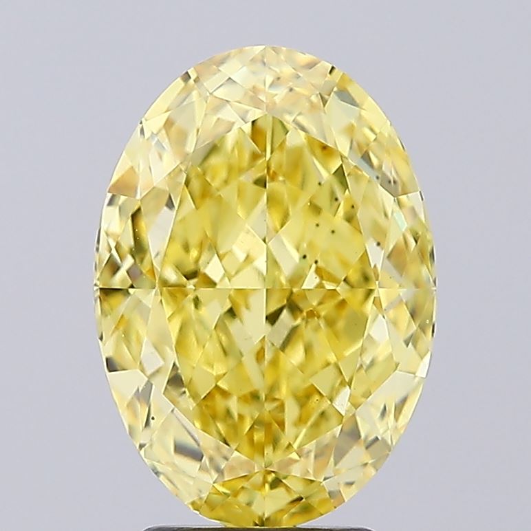 4.02 ct. oval Lab Grown Diamond front image