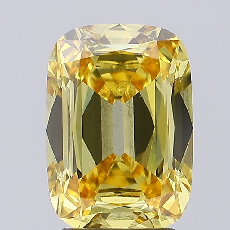 3.09 ct. cushion Lab Grown Diamond front image