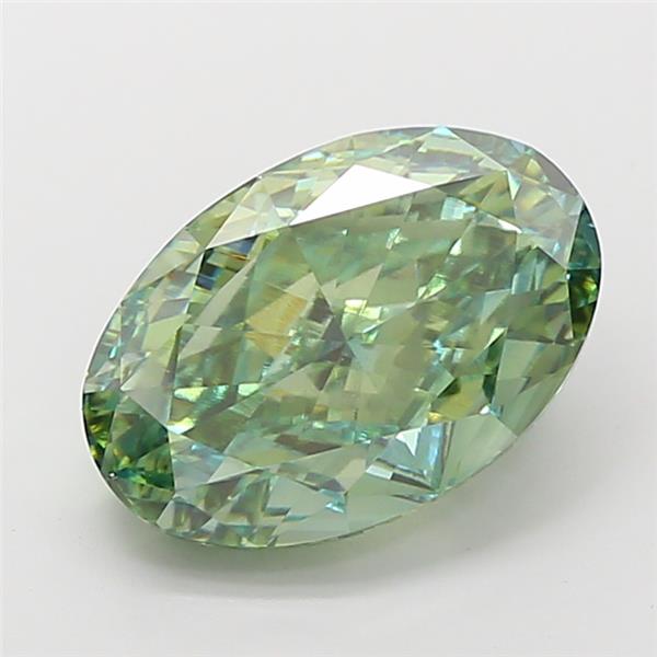 7.10 ct. oval Lab Grown Diamond front image