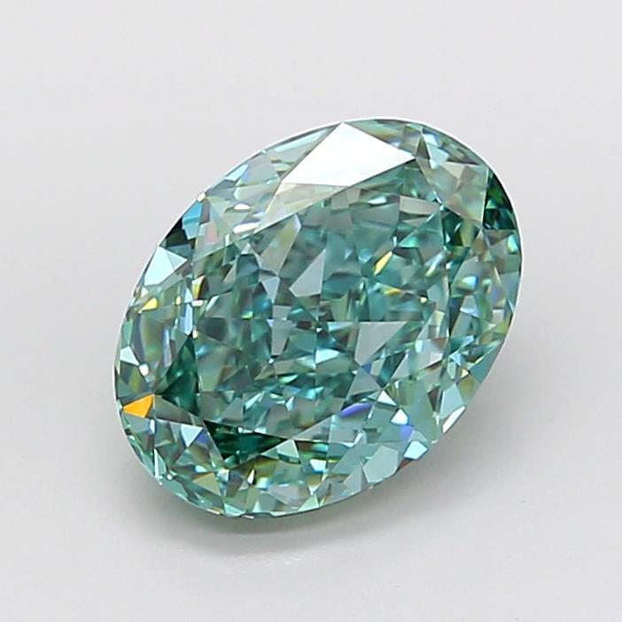 4.10 ct. oval Lab Grown Diamond front image
