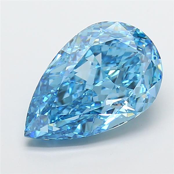 5.57 ct. pear Lab Grown Diamond front image