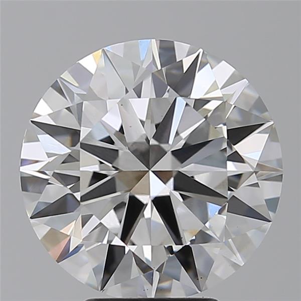 5.01 ct. round Lab Grown Diamond front image