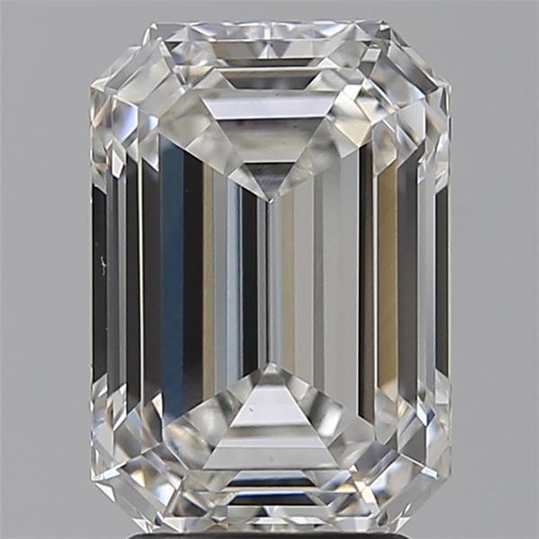 3.51 ct. emerald Lab Grown Diamond front image