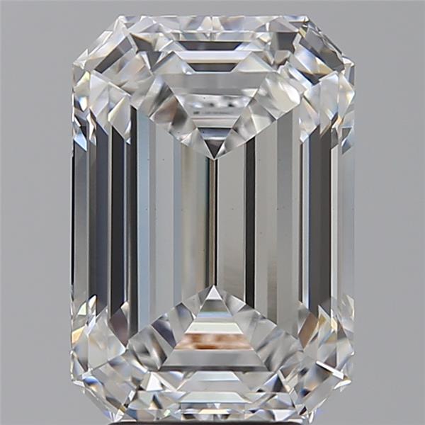 5.05 ct. emerald Lab Grown Diamond front image