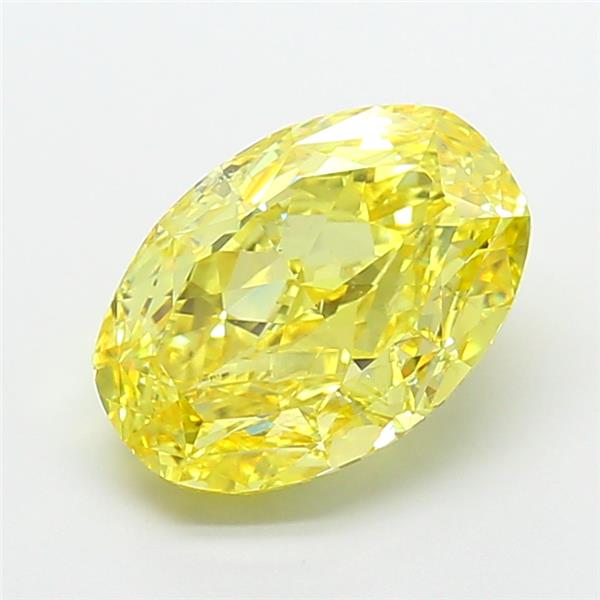 5.00 ct. oval Lab Grown Diamond front image
