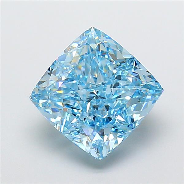 5.01 ct. cushion Lab Grown Diamond front image