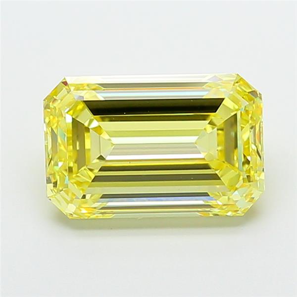5.02 ct. emerald Lab Grown Diamond front image