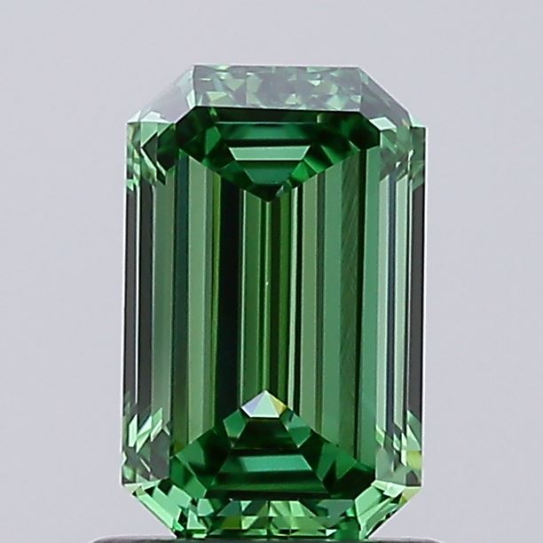 0.99 ct. emerald Lab Grown Diamond front image