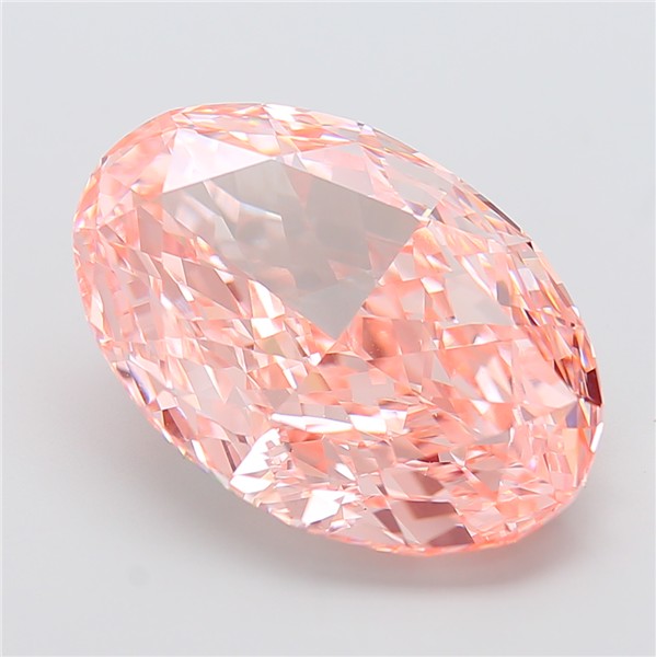 17.04 ct. oval Lab Grown Diamond front image