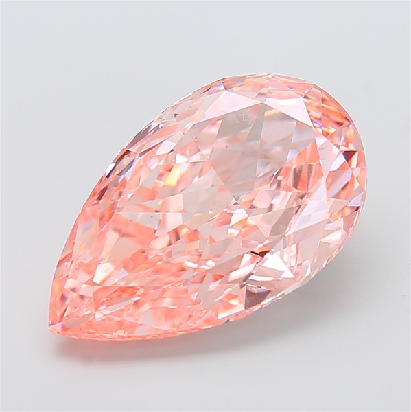 14.54 ct. pear Lab Grown Diamond front image