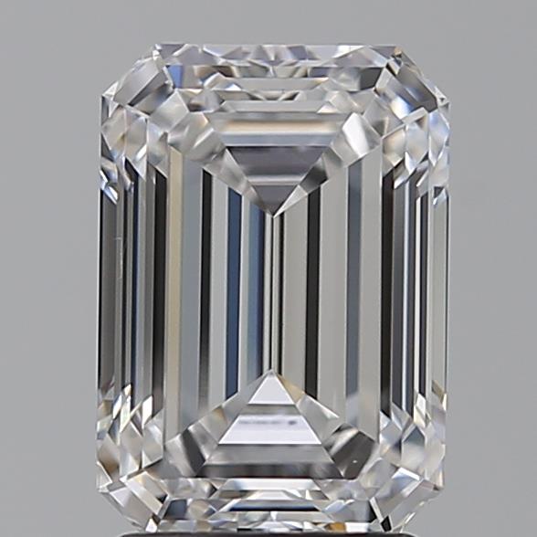 2.55 ct. emerald Lab Grown Diamond front image