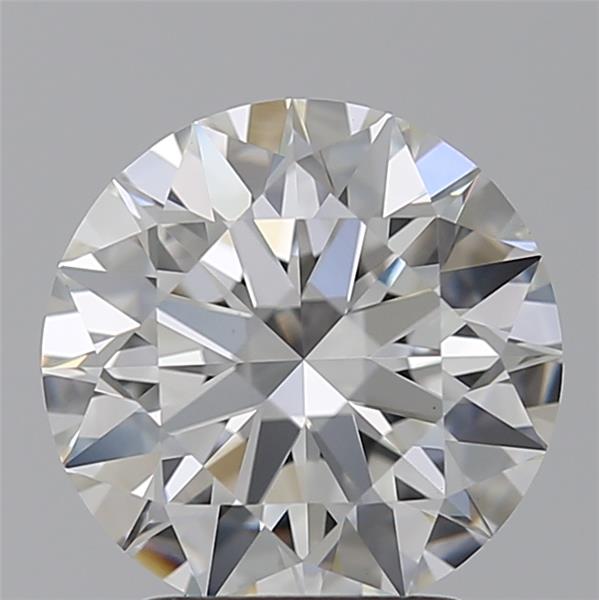 2.54 ct. round Lab Grown Diamond front image