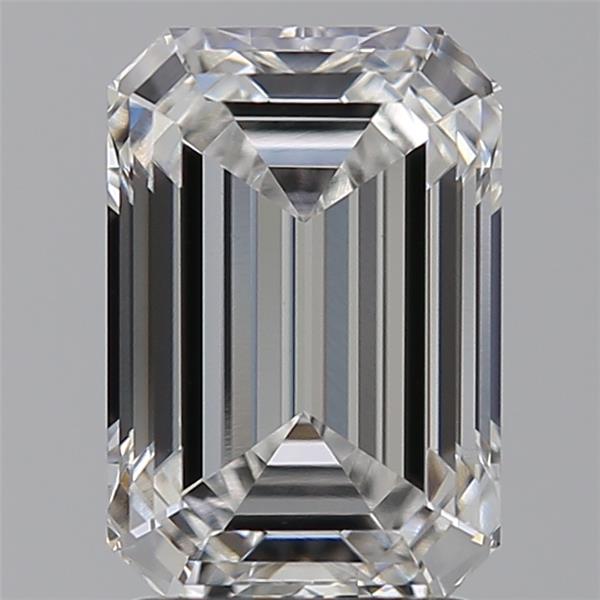 2.55 ct. emerald Lab Grown Diamond front image