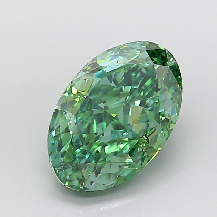 2.70 ct. oval Lab Grown Diamond front image