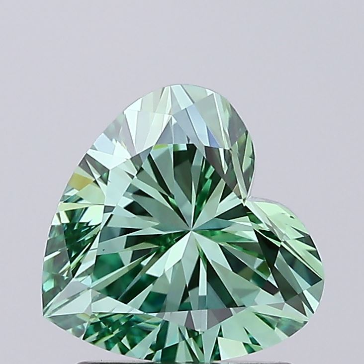 1.55 ct. heart Lab Grown Diamond front image