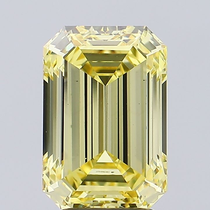 3.55 ct. emerald Lab Grown Diamond front image