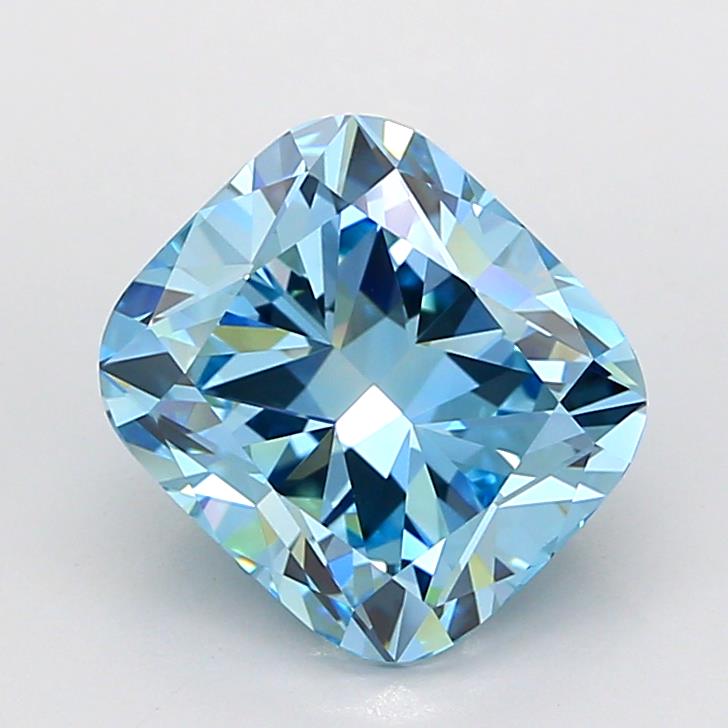 3.87 ct. cushion Lab Grown Diamond front image