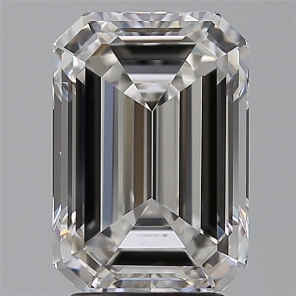 3.52 ct. emerald Lab Grown Diamond front image