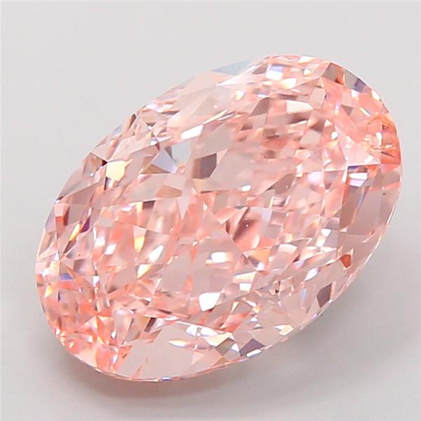 5.04 ct. oval Lab Grown Diamond front image