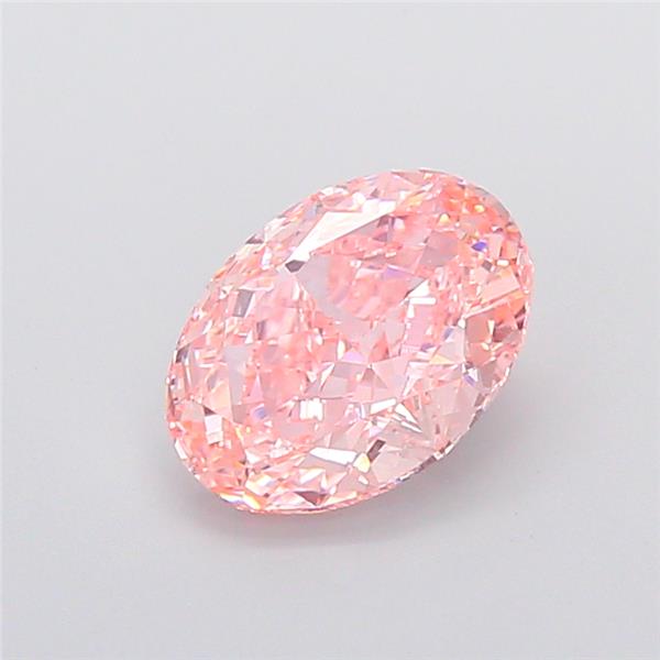 2.70 ct. oval Lab Grown Diamond front image